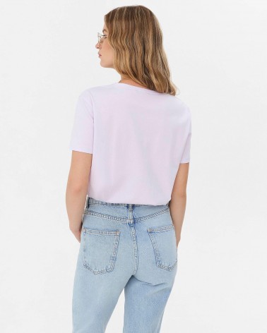 Футболка однотонна від FASHIONISTA ліловий