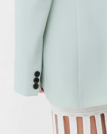 Піджак двобортний від FASHIONISTA м'ятний