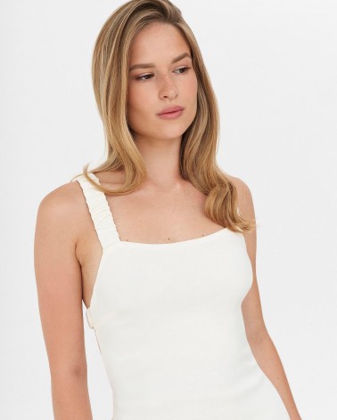 Сукня з відкритою спиною від FASHIONISTA молочний