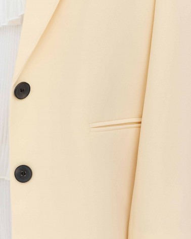 Піджак подовжений oversized  від FASHIONISTA кремовий