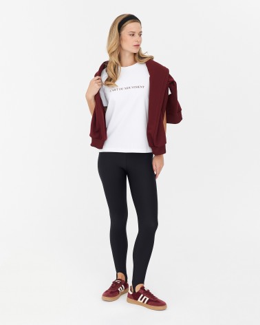 Чорні легінси зі штрипками FASHIONISTA