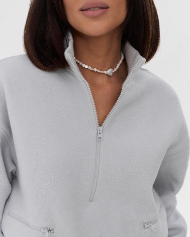 Світло-блакитний світшот Soft FASHIONISTA