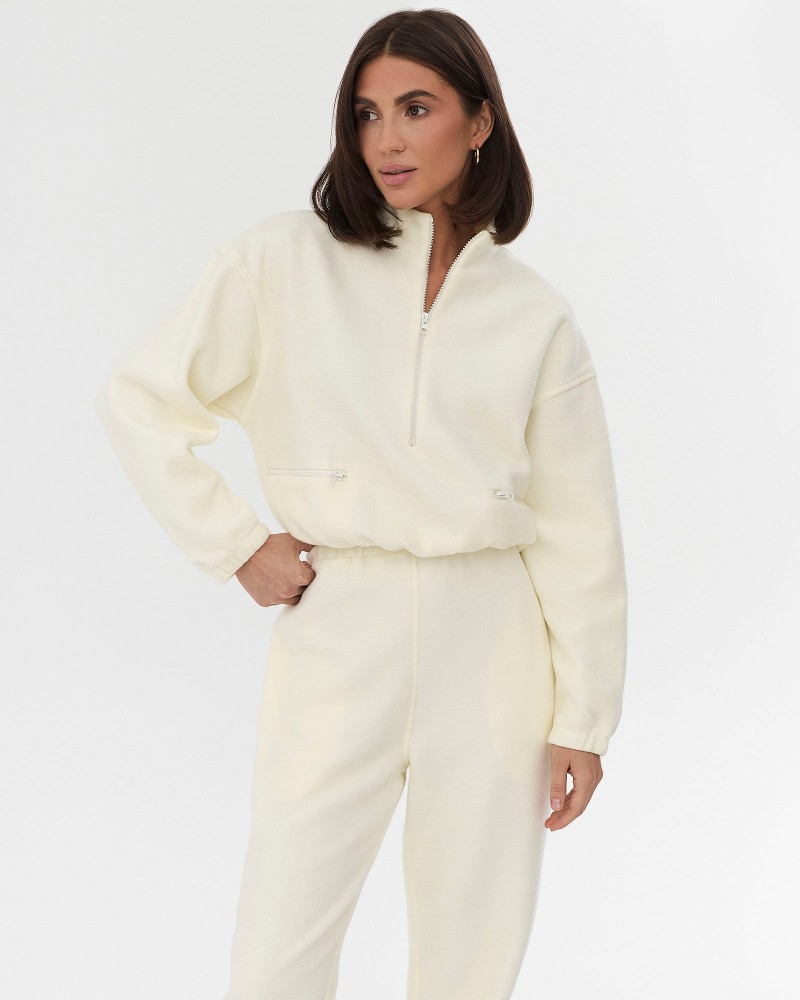 Молочний світшот Soft FASHIONISTA