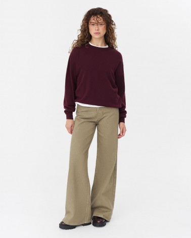 Хакі джинси прямого крою FASHIONISTA