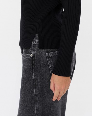 Джемпер Texture Basic від FASHIONISTA чорний