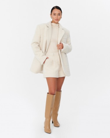 Молочний жакет текстурований FASHIONISTA