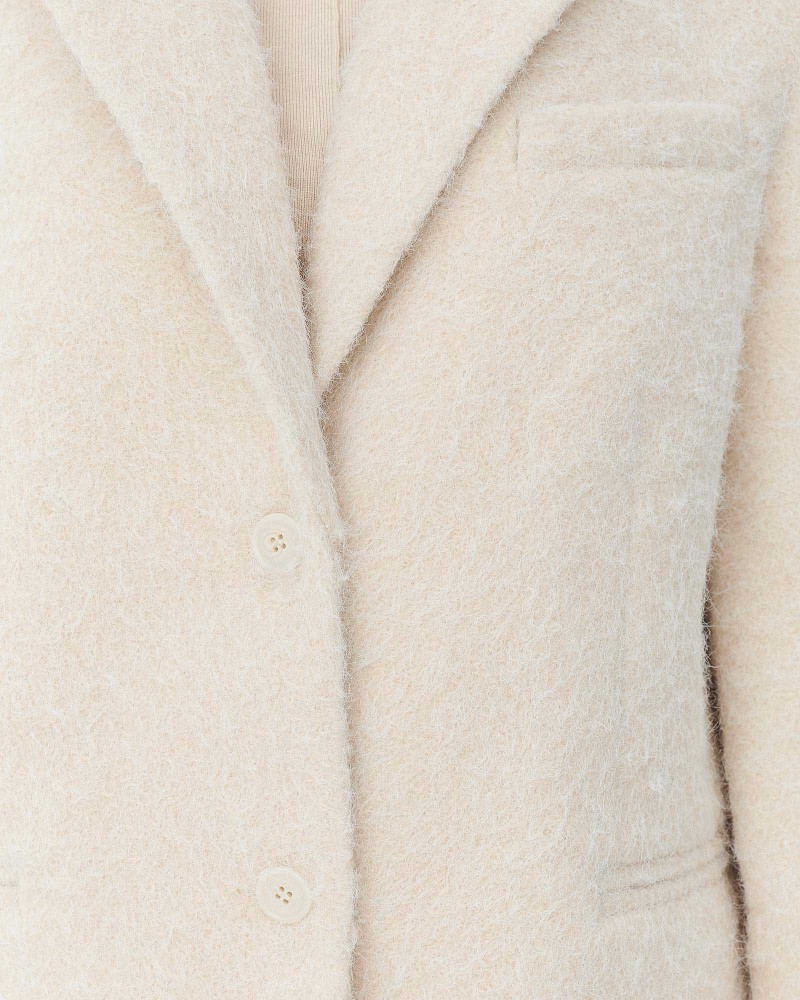 Молочний жакет текстурований FASHIONISTA