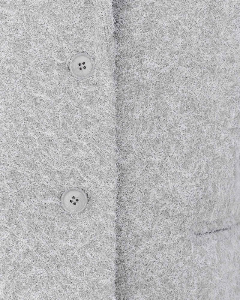 Сірий жакет текстурований FASHIONISTA