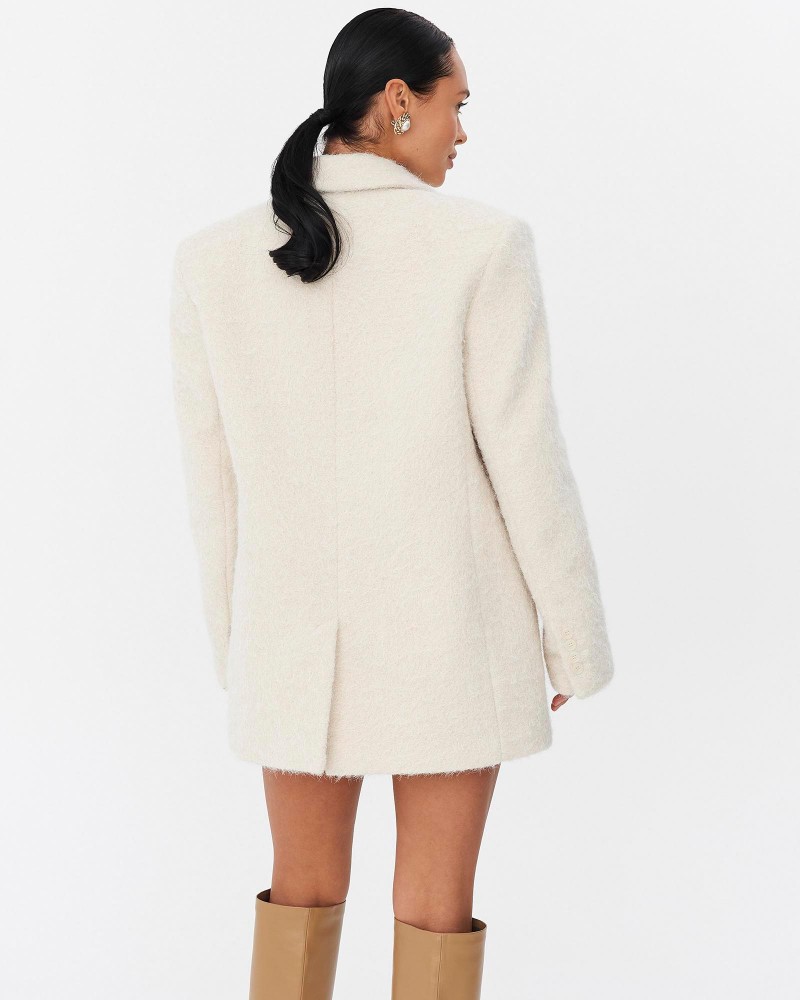 Молочний жакет текстурований FASHIONISTA