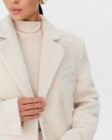 Молочний жакет текстурований FASHIONISTA