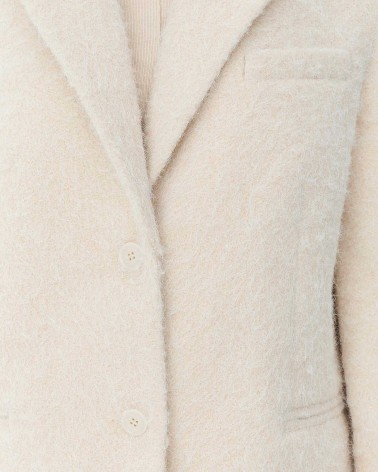 Молочний жакет текстурований FASHIONISTA