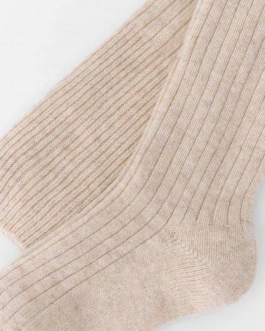 Бежеві гольфи вище колін FASHIONISTA