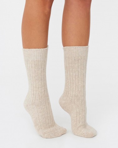 Бежеві шкарпетки FASHIONISTA