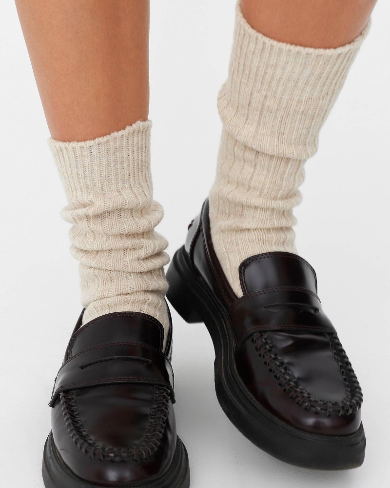 Бежеві шкарпетки FASHIONISTA