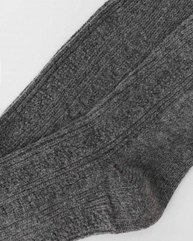 Сірі шкарпетки з візерунком FASHIONISTA
