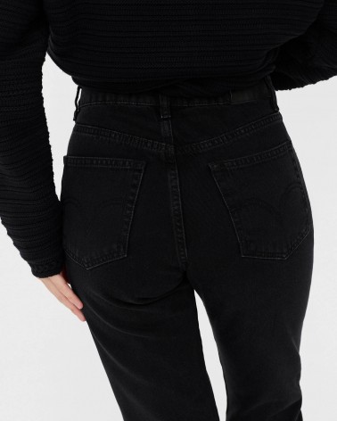 Джинси Straight Basic від FASHIONISTA чорний