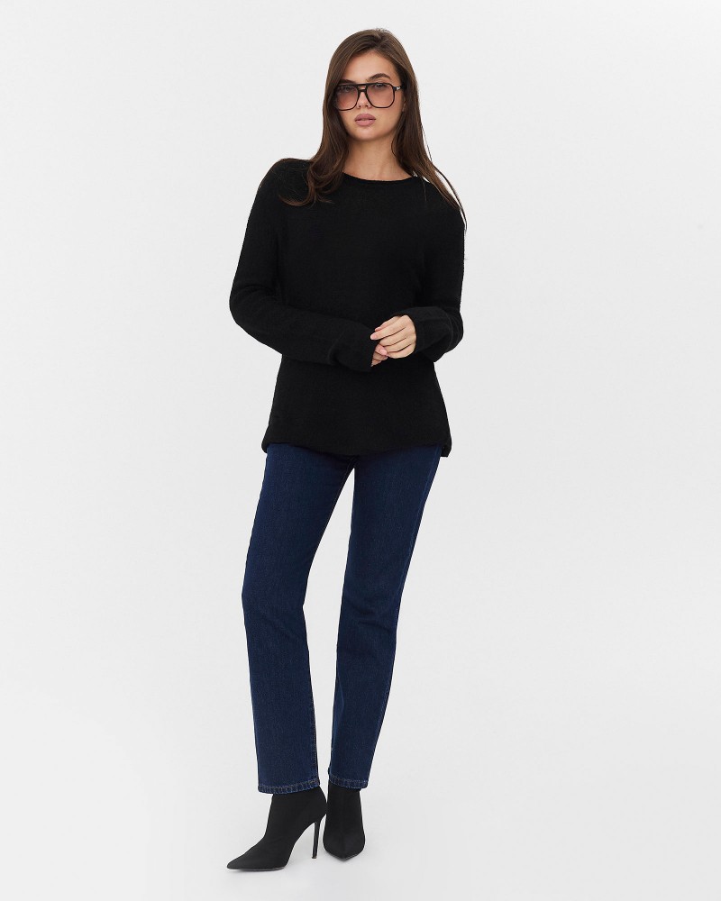 Джемпер Cozy базовий від FASHIONISTA чорний