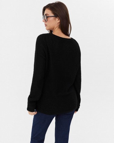 Джемпер Cozy базовий від FASHIONISTA чорний