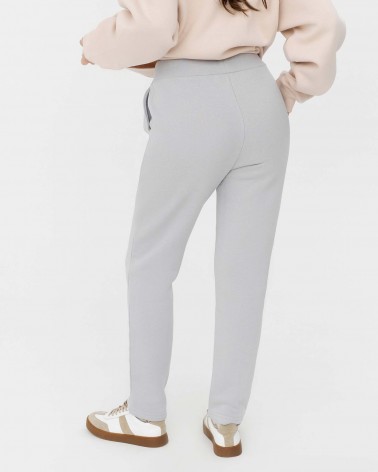 Штани спортивні на флісі від FASHIONISTA сірий