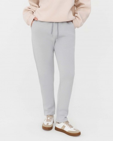 Штани спортивні на флісі від FASHIONISTA сірий