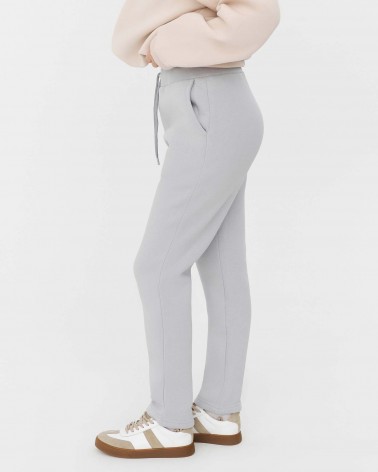 Штани спортивні на флісі від FASHIONISTA сірий