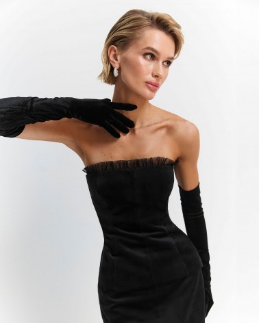 Чорний корсет Evelyn FASHIONISTA