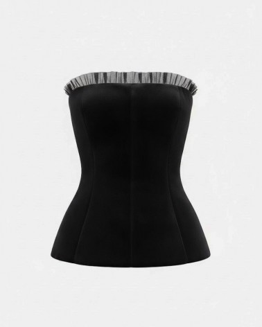 Чорний корсет Evelyn FASHIONISTA