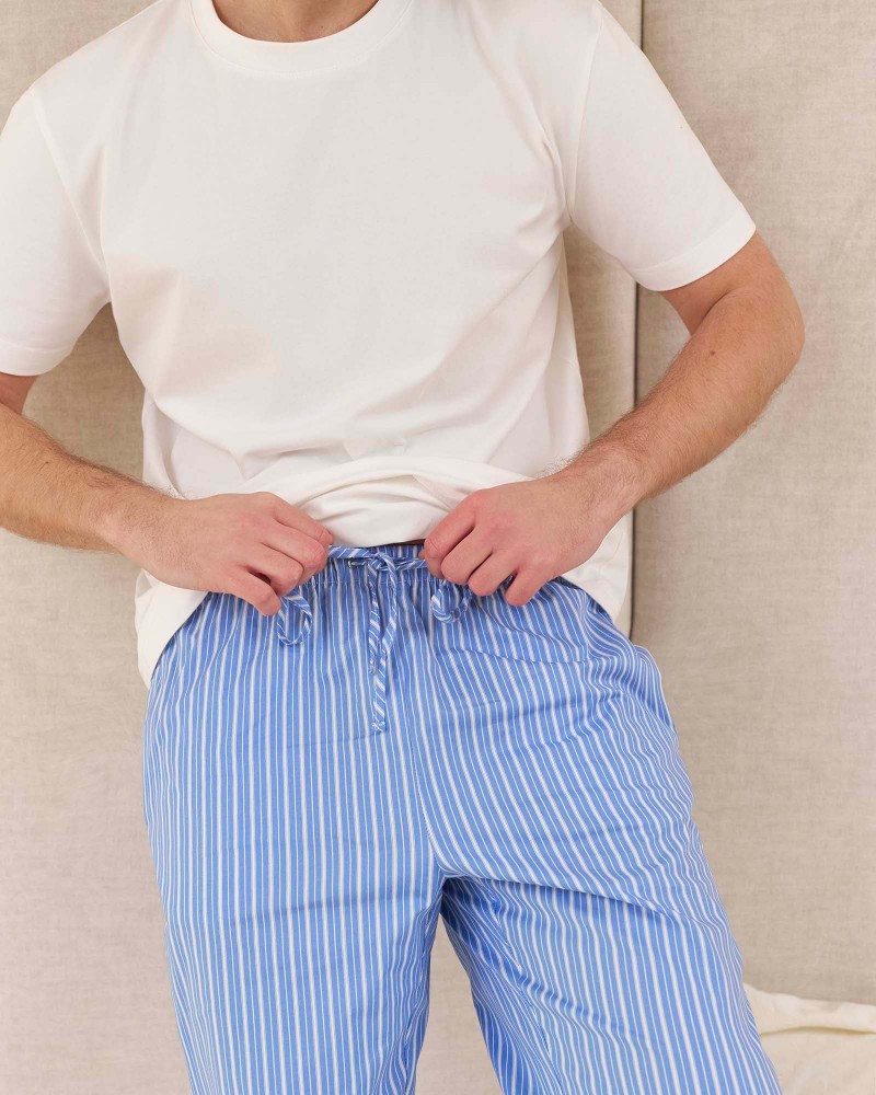 Штани піжамні Oliver у смужку від FASHIONISTA синій Штани піжамні Oliver у смужку від FASHIONISTA синій