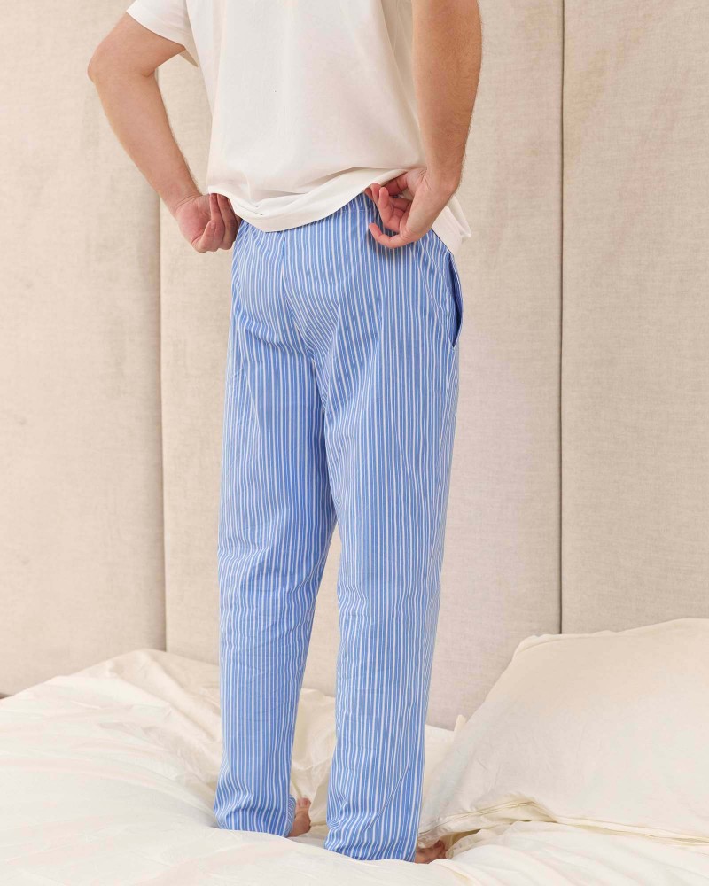 Штани піжамні Oliver у смужку від FASHIONISTA синій Штани піжамні Oliver у смужку від FASHIONISTA синій