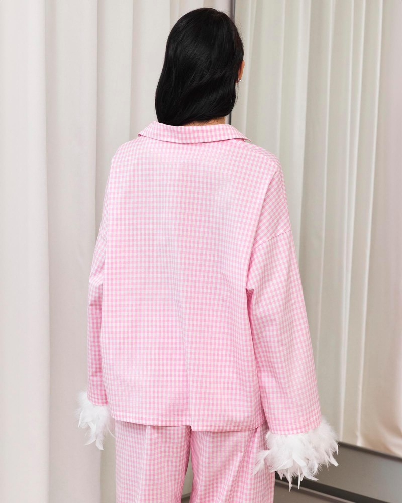 Сорочка піжамна Elise від FASHIONISTA рожевий