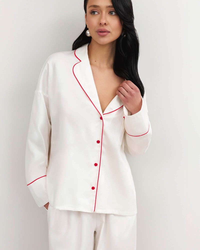 Сорочка піжамна Elise від FASHIONISTA молочний