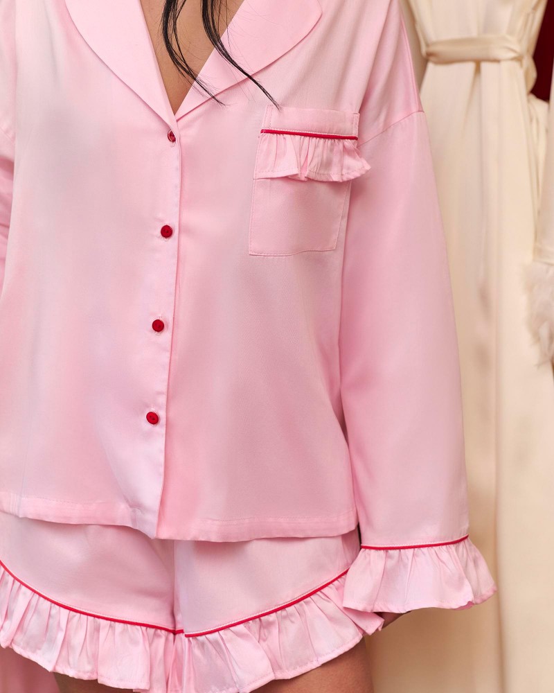 Сорочка піжамна Rosie від FASHIONISTA рожевий