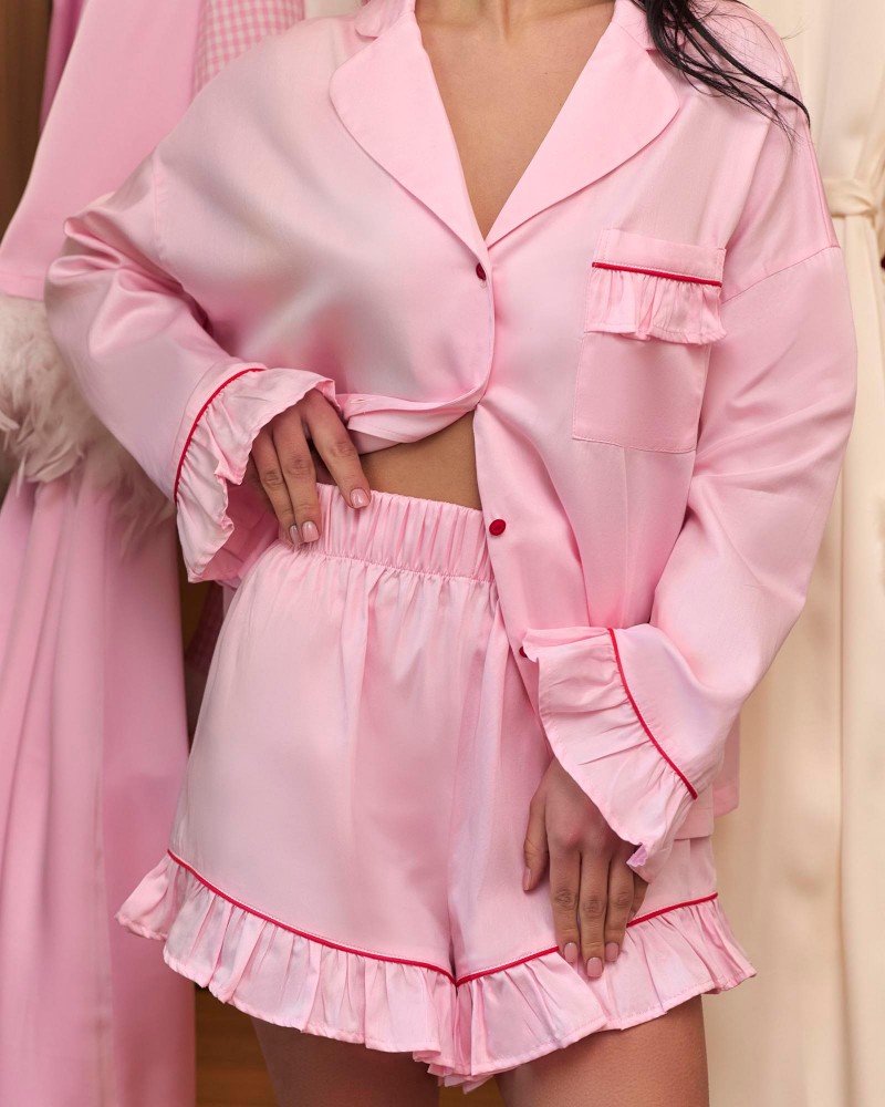 Сорочка піжамна Rosie від FASHIONISTA рожевий Сорочка піжамна Rosie від FASHIONISTA рожевий