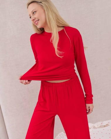 Штани для дому Mia від FASHIONISTA червоний