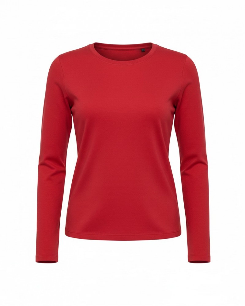 Лонгслів для дому Mia від FASHIONISTA червоний Лонгслів для дому Mia від FASHIONISTA червоний