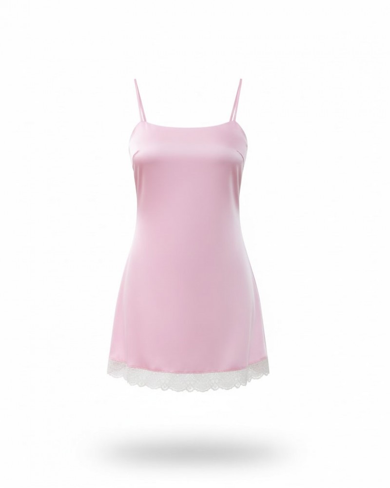 Комбінація сатинова Luna від FASHIONISTA рожевий Комбінація сатинова Luna від FASHIONISTA рожевий