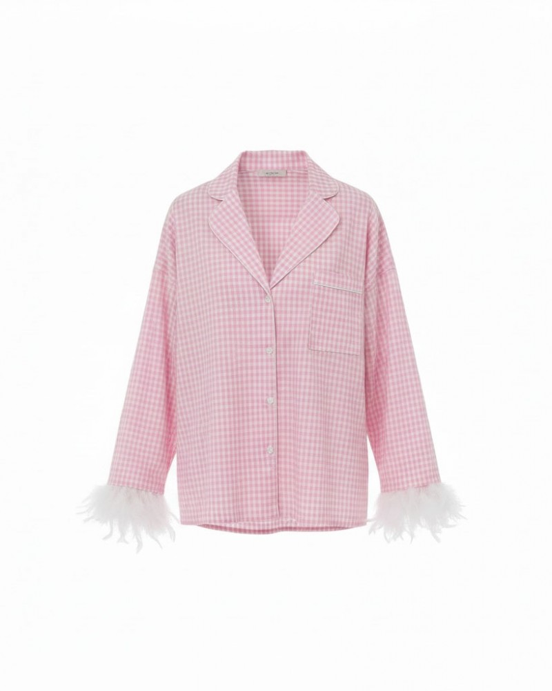 Сорочка піжамна Elise від FASHIONISTA рожевий