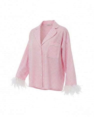 Сорочка піжамна Elise від FASHIONISTA рожевий