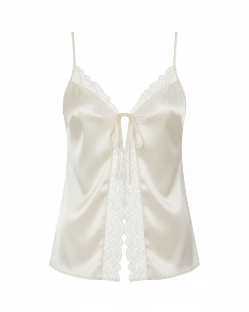 Топ піжамний Suzie від FASHIONISTA молочний