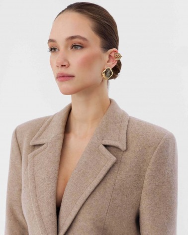 Бежевий жакет Select з вовни FASHIONISTA