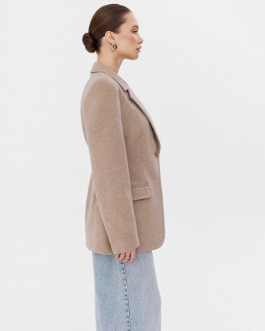 Бежевий жакет Select з вовни FASHIONISTA