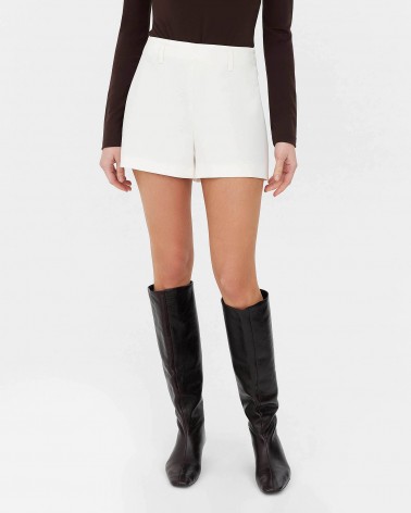 Молочні шорти з високою посадкою FASHIONISTA