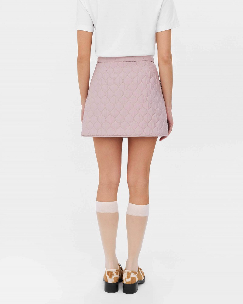 Лілова спідниця-шорти стьобана FASHIONISTA Лілова спідниця-шорти стьобана FASHIONISTA