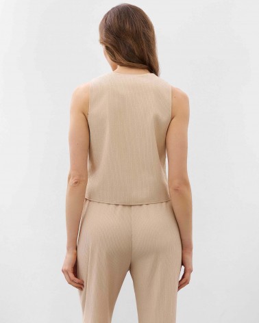 Костюм Texture з жилетом та штанами від FASHIONISTA бежевий