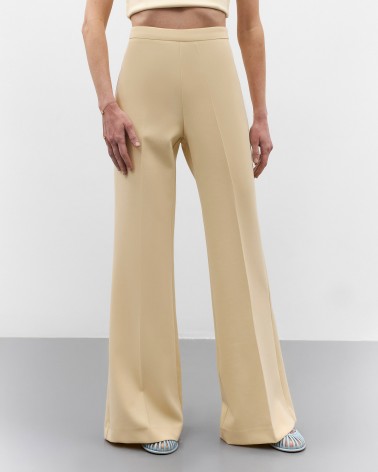 Кремові штани-кльош FASHIONISTA