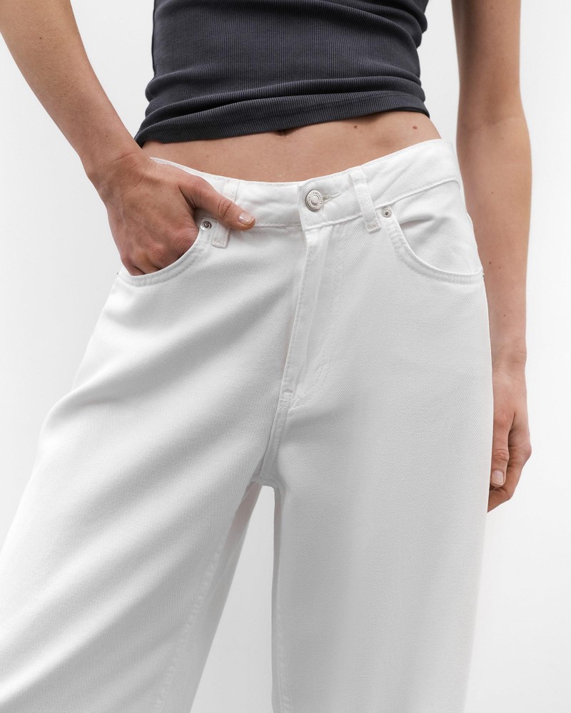 Білі джинси Base Wide Leg FASHIONISTA Білі джинси Base Wide Leg FASHIONISTA