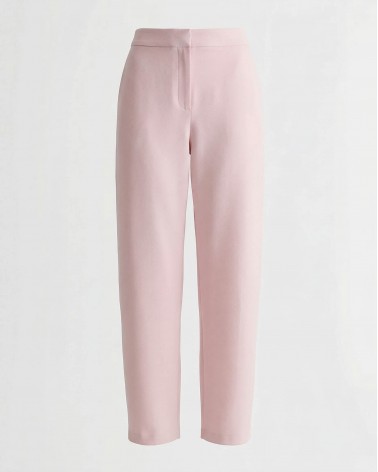 Рожеві штани Eclat о-силуету Regular FASHIONISTA