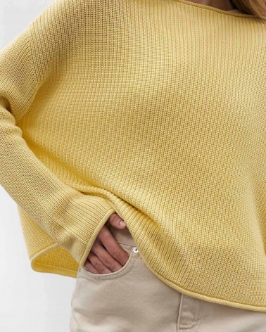Жовтий джемпер з довгими рукавами FASHIONISTA