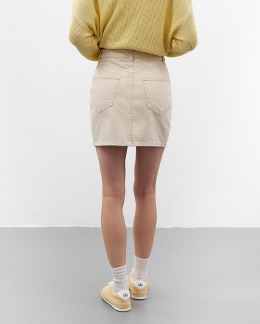 Світло-бежева джинсова спідниця
 довжини міні FASHIONISTA