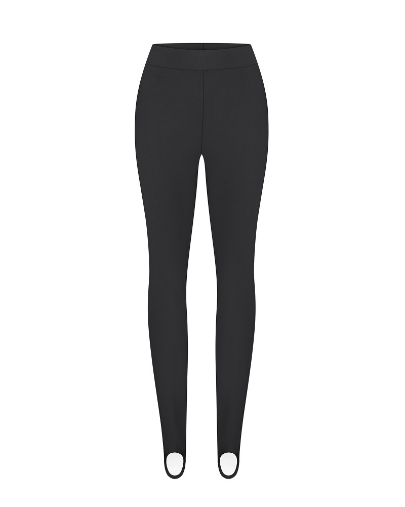 Чорні легінси зі штрипками FASHIONISTA